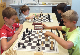 Zum Ferienabschluss Schach
